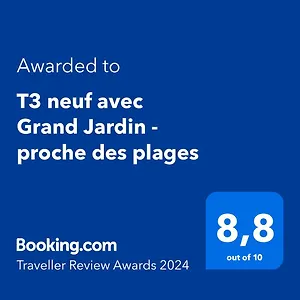  Apartment T3 Neuf Avec Grand Jardin - Proche Des Plages Frankreich